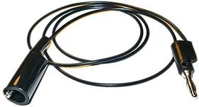 BU-2030-A-60-0, 10A Black Test lead, Male, 300V Rating - 1.5m Length