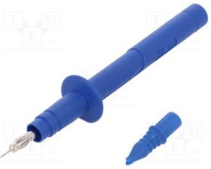 SPS2381NI-BL, Измерительный щуп, 5А, синий, Размер гнезда: 4мм, 1кВDC, 5мОм