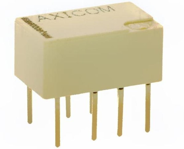 2-1462037-7 (IM06TS), Реле 2 переключ. 12VDC, 2A/250VAC DPDT