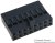 65846-011LF, Conn Housing RCP 16 POS 2.54mm Crimp ST Cable Mount Black Bag