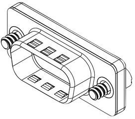 173112-0060, Metal Dust Cap for Shell Size 1, UNC 4-40