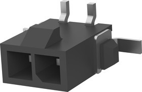 2-1445053-2, Соединитель питания 2 контакт(-ов) 3мм луженый прямой для поверхностного монтажа 2 терминала(-ов) 1 порт(-ов) лента на катушке