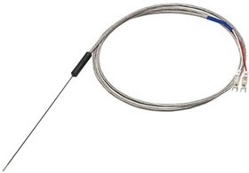 E52CA12AFD1S22M, THERMOCOUPLE PROBE, K, SS, 2M, FERRUL