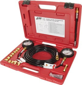 JTC-4250, Тестер давления масла КПП с двумя манометрами в кейсе JTC
