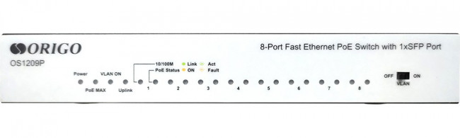 Origo OS1209P/80W/A1A, Коммутатор
