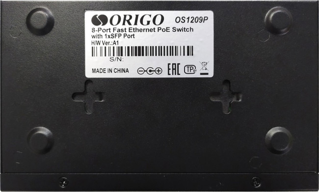 Origo OS1209P/80W/A1A, Коммутатор