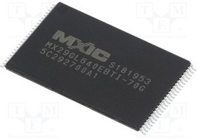 MX29GL640EBTI-70G, IC: память FLASH; 70нс; TSOP48; параллельный