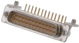 173109-0178, D-Sub Connector, Plug, DB-25, Radial Leads