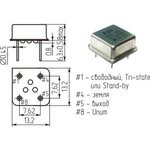 Кварцевый генератор 10МГц 5В,HCMOS в корпусе HALF=DIL8, гк 10000 \\HALF\CM\5В\VX-4364\HCJ