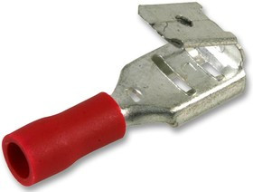 STPBDV1, 6.35mm Crimp Terminal Multi Stack Disconnector, Red 100 Pack