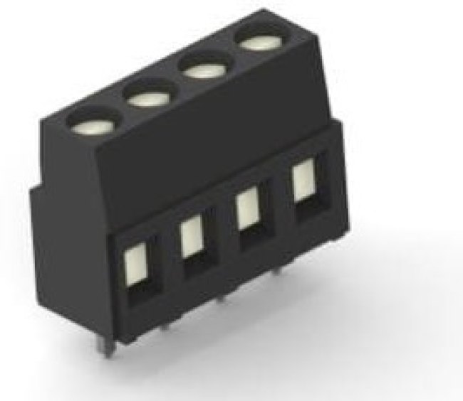 796949-4, Fixed Terminal Blocks 5.08MM VERTICAL 4P wire protector