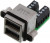 MUSBC41130, STACKED USB CONN, 2.0 TYPE A, R/A, 8POS