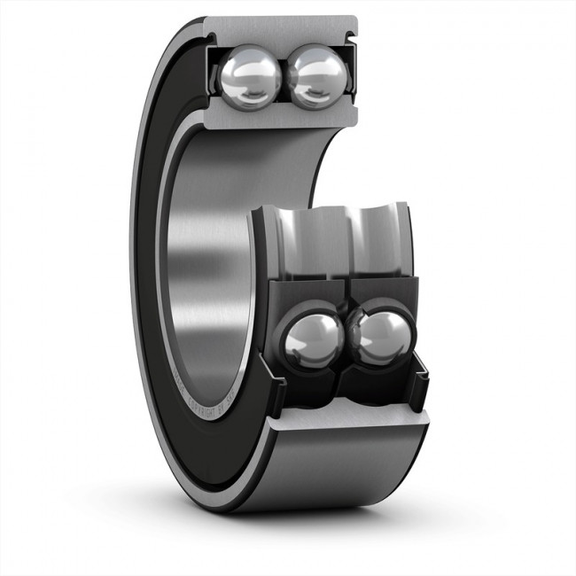 3205 A-2RS1 Double Row Angular Contact Ball Bearing- Both Sides Sealed 25mm I.D, 52mm O.D