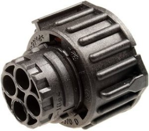 1-967325-1, Круглый разъем, Серия 2.5mm System, Гнездо с Монтажом в Панель, 4 контакт(-ов)