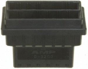 2-353046-2, Dynamic 5000 Male Connector Housing, 10.16mm Pitch, 2 Way, 1 Row