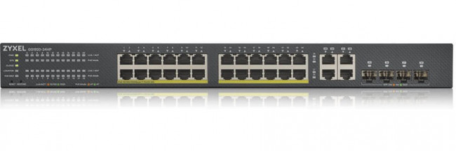 Коммутатор Zyxel NebulaFlex GS1920-24HP v2 GS192024HPV2-EU0101F 24x1Гбит/с 24PoE 24PoE+ 375W управляемый Коммутатор Zyxel NebulaFlex GS1920-24HP v2 GS192024HPV2-EU0101F 24x1Гбит/с 24PoE 24PoE+ 375W управляемый
