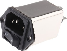 FN9264B-10-06, AC Power Entry Modules 10A 250VAC 50/60HZ MEDICAL