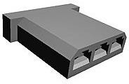 925015-1, 5mm 1x3P 3 1 NO P=5mm Rectangular Connectors Housings