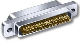 MWDM2L-9NSM, D-Sub Micro-D Connectors MICR D SLDRCUP CON 9CNT SZ #24 PIN