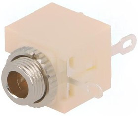 JC-204S, Гнездо, Jack 3,5мм, "мама", stereo, на панель, пайка