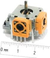 Резистор переменный поворотный 10к\B\25x21H13\d13\ F-J10K-5\джойстик; №4640 РПвр 10к\B\25x21H13\d13\