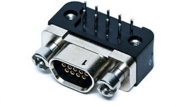 MWDM2L-9SCBRR4T-.110, D-Sub Micro-D Connectors MICR D PCB CON 9SKT CNT