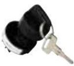 84829-07, Switch Key Lock OFF ON OFF SP3T 45° Flat Key 20A 48VDC Screw Panel Mount Box