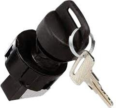 84829-07, Switch Key Lock OFF ON OFF SP3T 45° Flat Key 20A 48VDC Screw Panel Mount Box