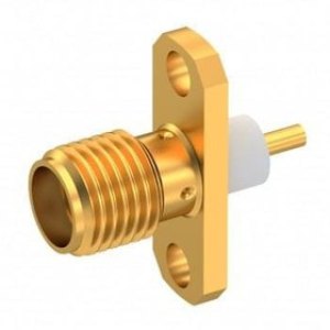 R125462000, RF Connectors / Coaxial Connectors SMA 2 HOLE FLNG JACK RECP W/SHLDR CONT R125462000, RF Connectors / Coaxial Connectors SMA 2 HOLE FLNG JACK RECP W/SHLDR CONT
