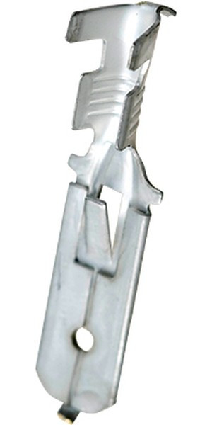 928962-2, FASTIN-FASTON2, клемма ножевая вилка 6.35мм неизол.пр.1-2.5мм2
