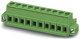 1912087, Pluggable Terminal Blocks 3 Pos 5mm pitch Plug 24-12 AWG Screw