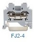 FJ2-4/B, 281-104 Проходная клемма серии FJ2 син