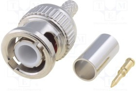 RF1-03-D-01-50, Вилка BNC "папа" RG140,RG141,RG142, RG223,RG303,RG55,RG58