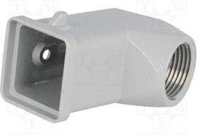 CKA03VAS, Корпус: для разъемов HDC, размер 21.21, Фиксация: на защелке