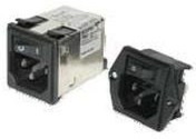 3CUFE1, AC Power Entry Modules 3A FILTERED FLANGE MOUNT