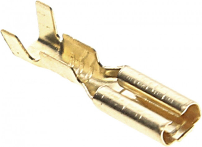 85665, Разъем плоский неизолированный (мама) РП-М 1.0-(2.8) (КВТ)