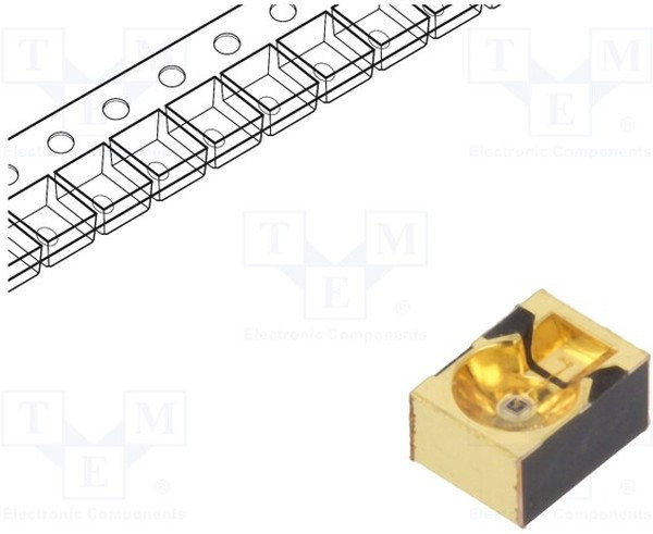 SFH 4655-UV, ИК-передатчик, 850нм, прозрачная, 40мВт, 15°, SMD, 100мА, 1,5-1,8В SFH 4655-UV, ИК-передатчик, 850нм, прозрачная, 40мВт, 15°, SMD, 100мА, 1,5-1,8В