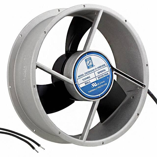 OA2543AN-11-1WB1856, AXIAL FAN, 930CFM, 67DB, 105W, 115VAC