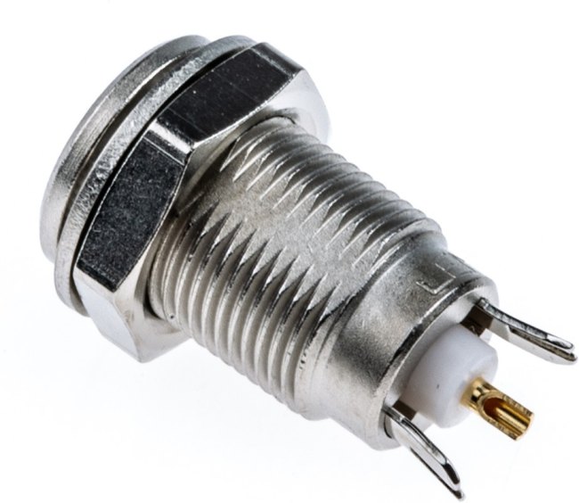 ERN00250CTL, Разъем: коаксиальный, Серия: 00, гнездо, "мама", PIN: 1, пайка, 4А