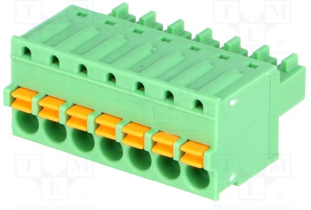 FK-MCP 1,5/ 7-ST-3,81, Разъемный клеммник, 3,81мм, Кол-во полюс: 7, прямой, вилка, "мама"