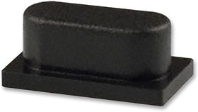 BTNK0390, Крышка переключателя, Герметичными тактовыми переключателями серий KSA и KSL, Черный