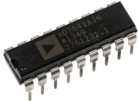 AD7541AJNZ, IC: ЦАП; 12бит; Ch: 1; 5?16В; DIP18
