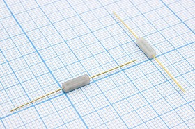 Геркон замыкающий МКА-07101М, 0.1А/24В, МДС срабатывания 7-10А; № 5498 M геркон 2,5x2,5x8,7\ 24В\нор