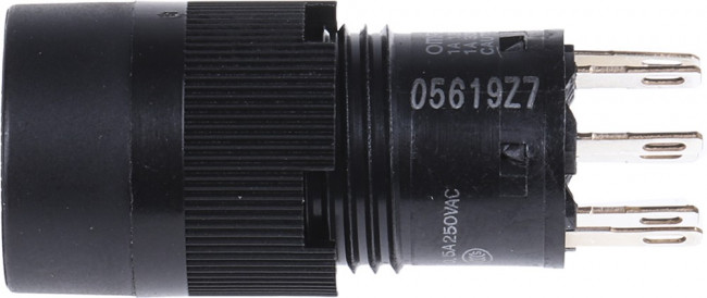 A3CT-7021, Кнопочный переключатель, Серия A3C, 12 мм, SPST-NO, SPST-NC, Вкл.-Выкл., Круглый A3CT-7021, Кнопочный переключатель, Серия A3C, 12 мм, SPST-NO, SPST-NC, Вкл.-Выкл., Круглый