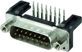 09661237803, D-Sub Standard Connectors DSUB SV ML SSDP ANG73-284 09P AU3
