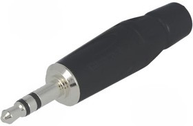 KS3PB, Вилка, Jack 3,5мм, "папа", stereo, Кол-во полюс: 3, прямой, пайка