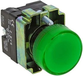 Сигнальная лампа BV63 зеленая, упаковка (10 шт) PROxima xb2-bv63