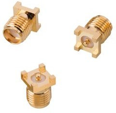60312102114405, Connector, SMA, Brass, Socket, Straight, 50Ohm, Soldering 60312102114405, Connector, SMA, Brass, Socket, Straight, 50Ohm, Soldering