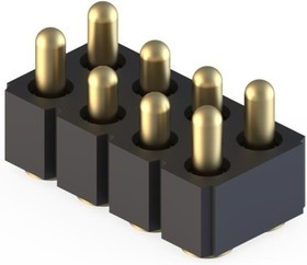 813-22-008-30-022101, Headers &amp; Wire Housings SpringLoaded Con SMT Double Row 8-Pin