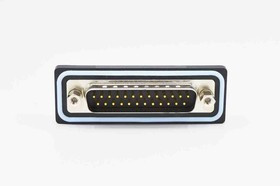 CDFV3W3113L451, CDFV 3 Way Vertical PCB D-sub Connector Plug, 6.85mm Pitch, with 4-40 Screw Locks, Boardlocks